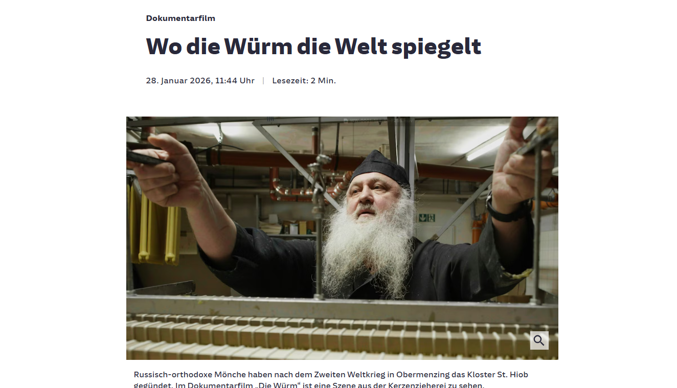 Bericht der Süddeutschen Zeitung über den Dokumentarfilm „Welt an der Würm – Fremde Heimat“